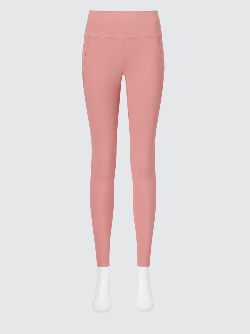 Uniqlo AIRism Soft UV Protection Pocket Leggings Pink Women’s Size Large